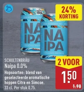 Aanbieding: Naipa 0.0%