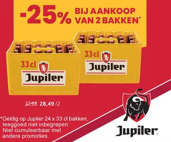 Aanbieding: Jupiler bak