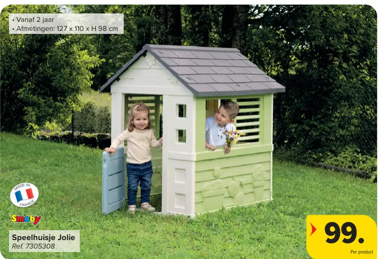 Promotie: Speelhuisje Jolie