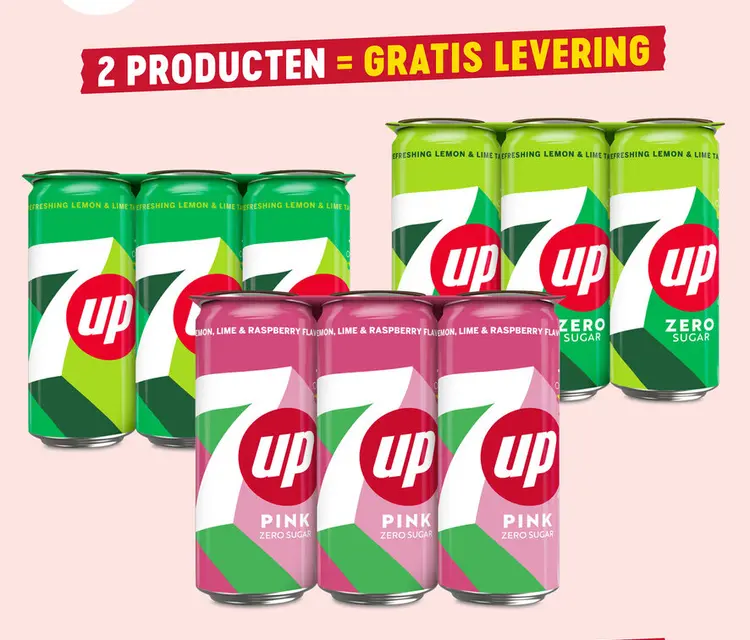 Promotie: 7UP Zero Sugar