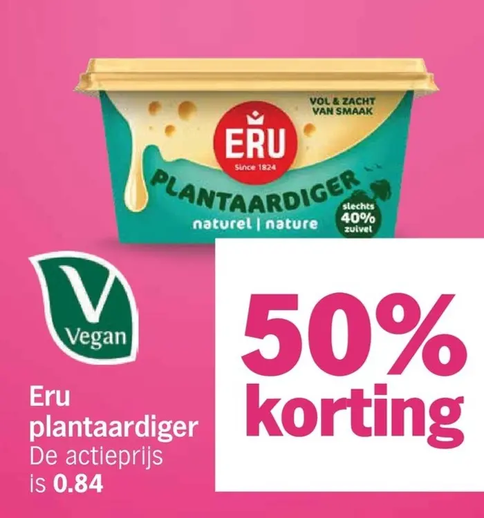 Aanbieding: Eru plantaardiger
