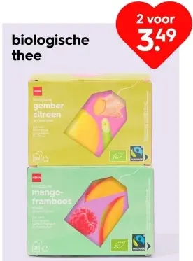 Promotie: Biologische thee