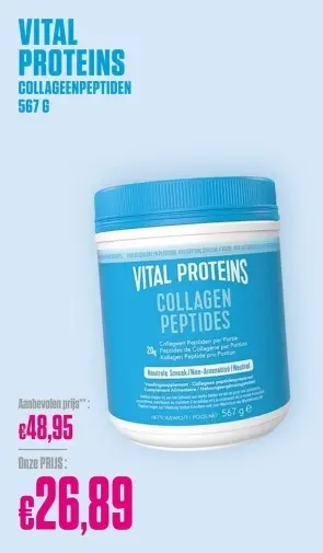 Promotie: Collageenpeptiden