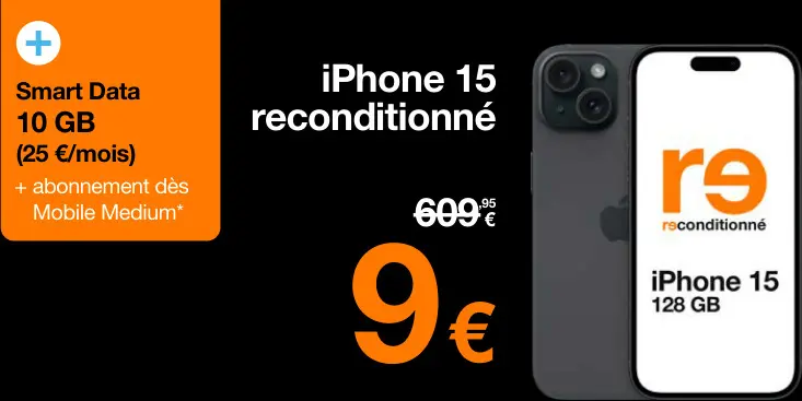 Offre: 15 reconditionné