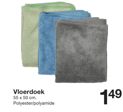 Promotie: Vloerdoek