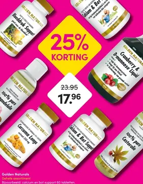 Aanbieding: Golden Naturals