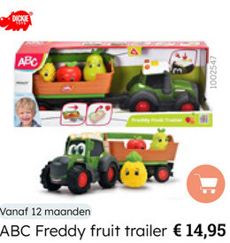 Aanbieding: ABC Freddy fruit trailer