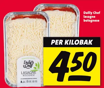 Aanbieding: Dailly Chef lasagne bolognese