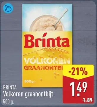 Aanbieding: Volkoren graanontbijt