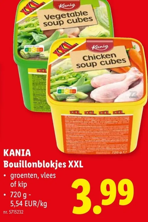 Promotie: Bouillonblokjes XXL