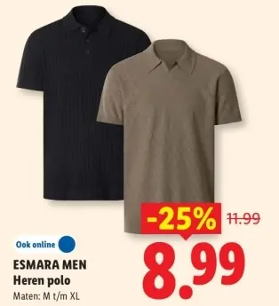Aanbieding: Heren polo