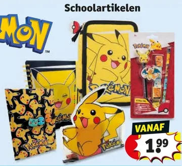 Aanbieding: Schoolartikelen