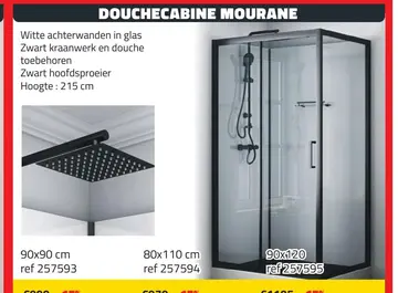 Aanbieding: DOUCHECABINE MOURANE