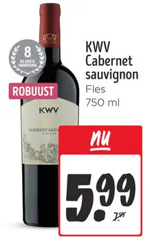 Aanbieding: KWV Cabernet sauvignon