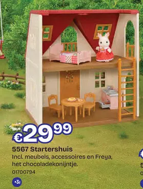 Aanbieding: Sylvanian Families 5567 Startershuis