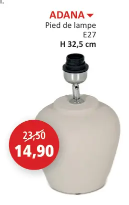 Offre: Pied de lampe
