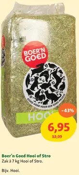 Aanbieding: Boer'n Goed Hooi of Stro