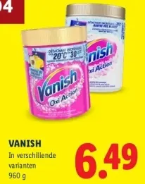 Aanbieding: Vanish Oxi Action