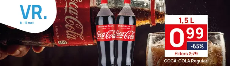 Aanbieding: COCA-COLA Regular