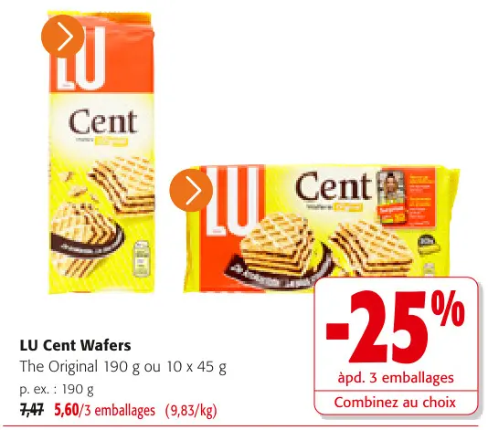 Offre: Cent Wafers