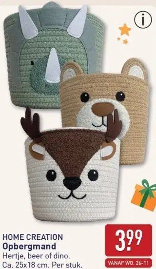 Aanbieding: Opbergmand