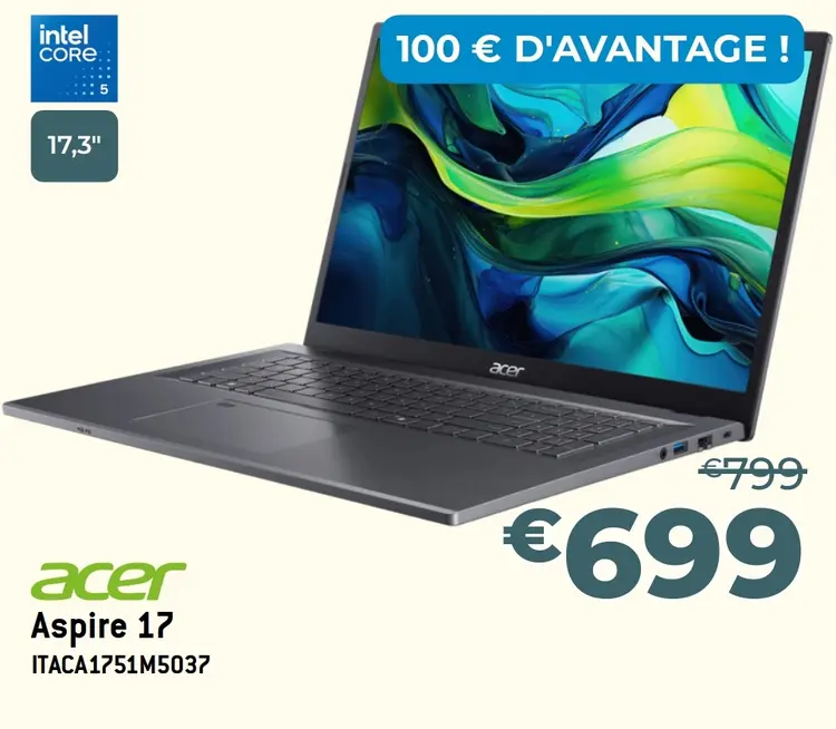 Offre: Aspire 17