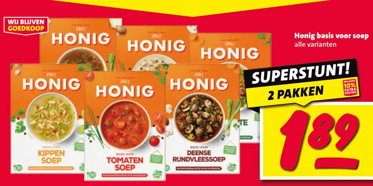 Aanbieding: basis voor soep