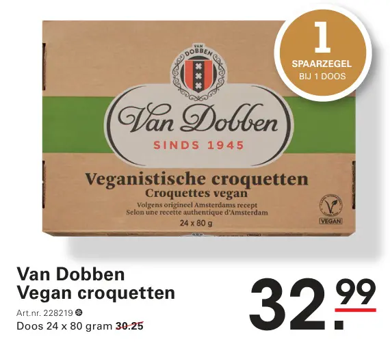 Aanbieding: Veganistische croquetten