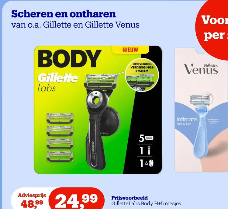 Aanbieding: Scheren en ontharen