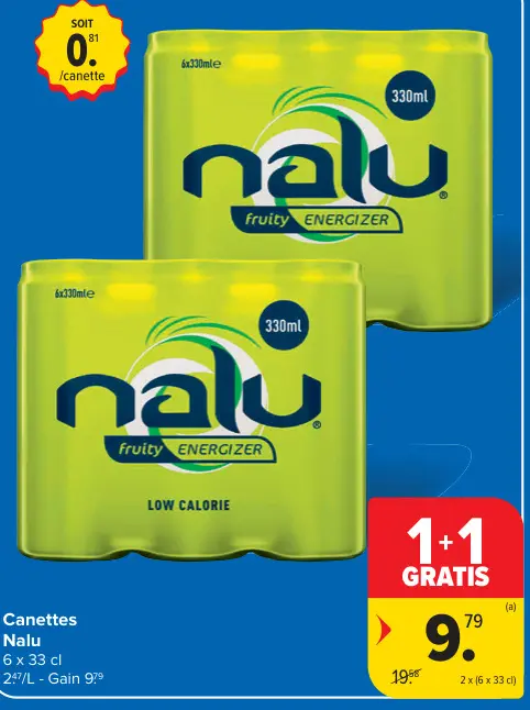 Offre: Canettes Nalu