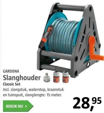 Aanbieding: Slanghouder Classic Set