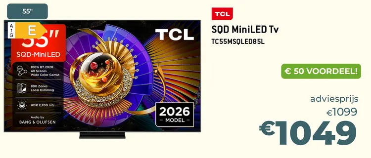 Promotie: SQD MiniLED Tv