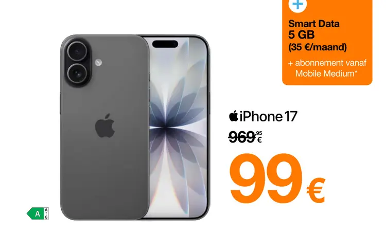 Promotie: iPhone 17