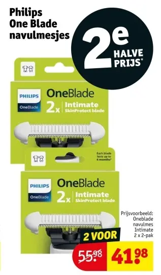 Aanbieding: One Blade navulmesjes