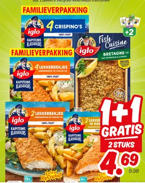 Aanbieding: Iglo Kapiteins Klassiekers