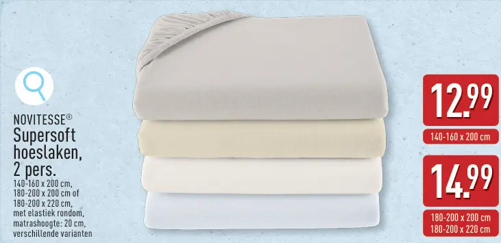 Promotie: Supersoft hoeslaken