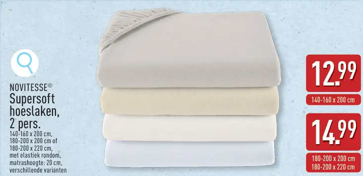 Promotie: Supersoft hoeslaken