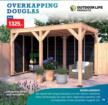 Aanbieding: OVERKAPPING DOUGLAS