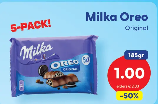 Aanbieding: Milka Oreo