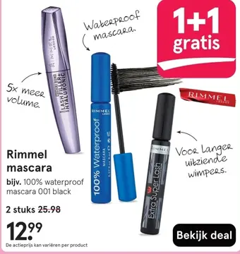 Aanbieding: Rimmel mascara