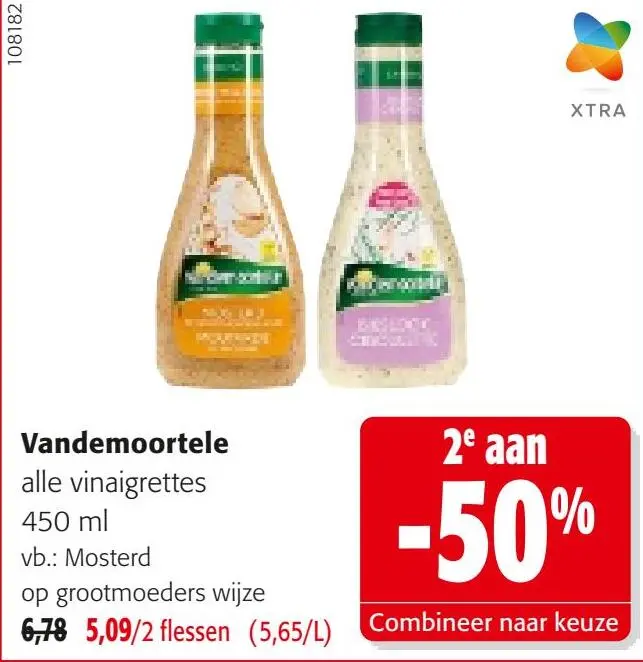Promotie: Vandemoortele alle vinaigrettes