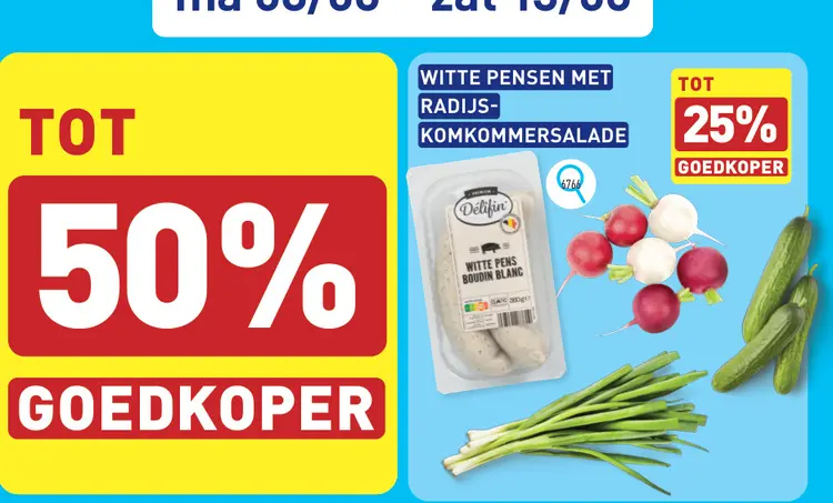 Promotie: Witte pensen