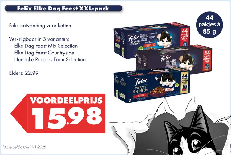 Aanbieding: Felix Elke Dag Feest XXL-pack