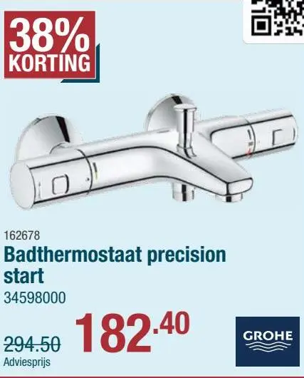 Aanbieding: Badthermostaat precision start