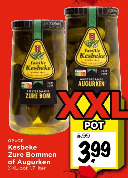 Aanbieding: Zure Bommen of Augurken
