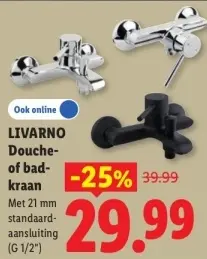 Aanbieding: Douche- of badkraan