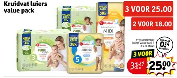 Aanbieding: Luiers value pack