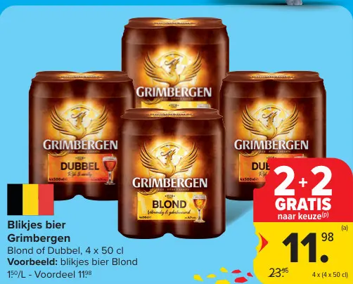 Promotie: Blikjes bier