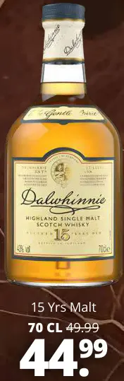Aanbieding: Dalwhinnie Highland Single Malt Scotch Whisky