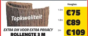 Aanbieding: Topkwaliteit